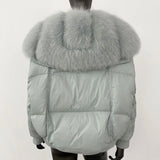 LE MANTEAU D'HIVER EN FOURRURE DE RENARD ALVARA