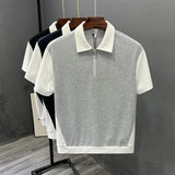 LE POLO ZIPPÉ LAREX