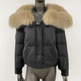 LE MANTEAU D'HIVER EN FOURRURE DE RENARD ALVARA