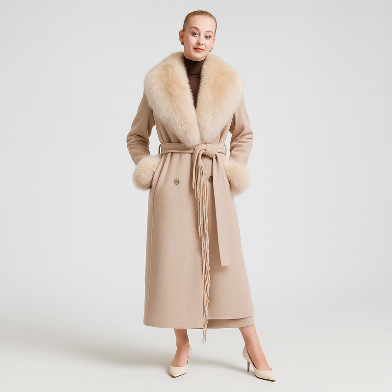 LE MANTEAU EN LAINE CACHEMIRE ARDIN