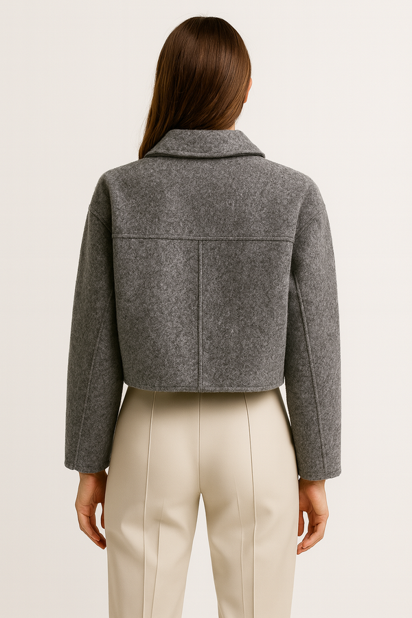 LA VESTE COURTE EN TWEED CELENE