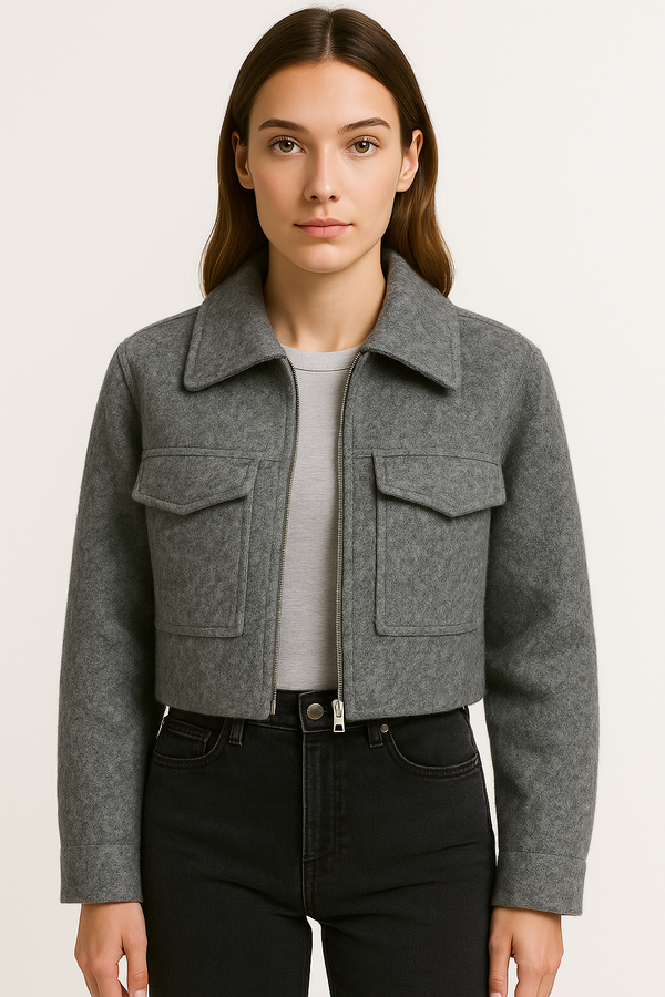 LA VESTE COURTE EN TWEED CELENE