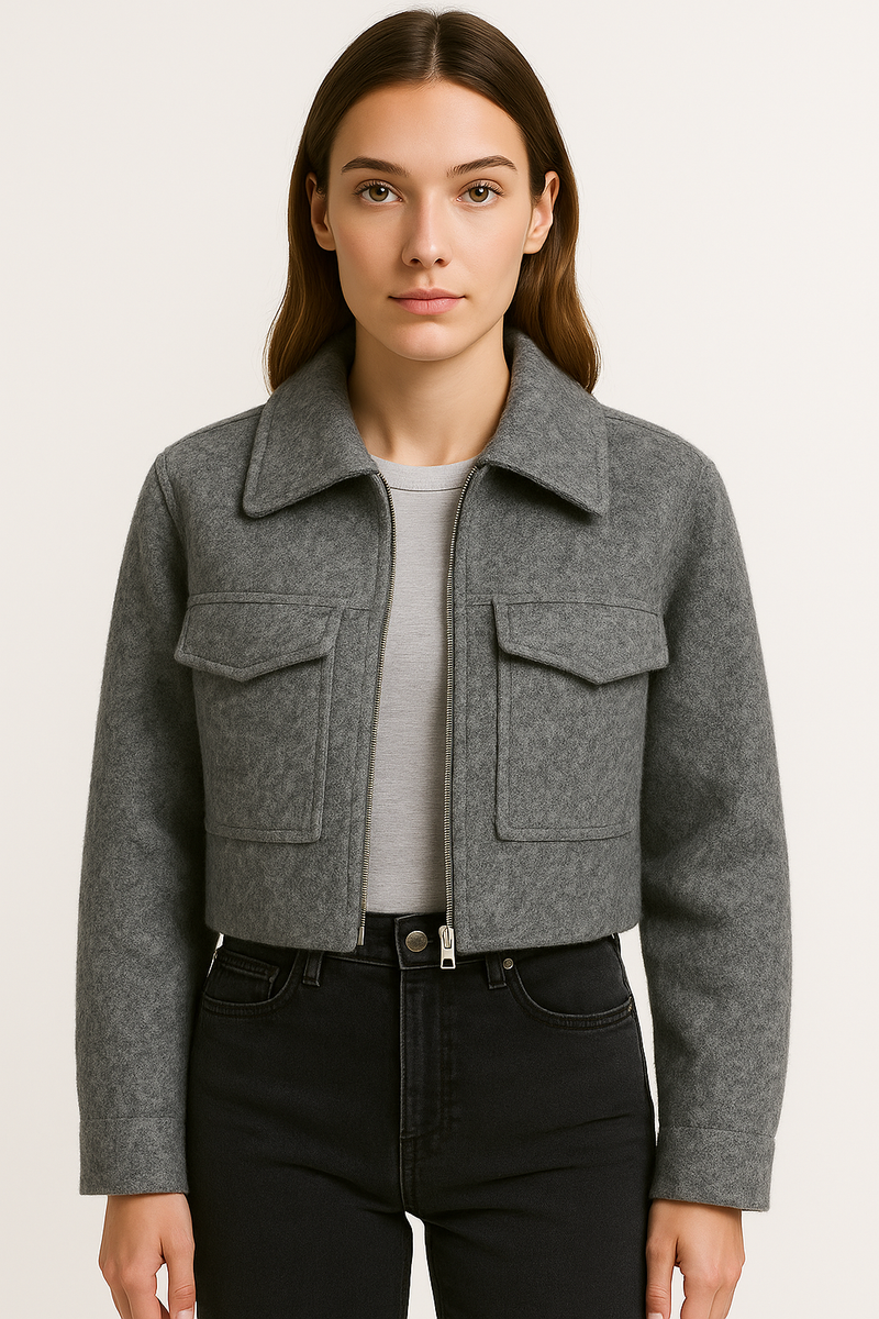 LA VESTE COURTE EN TWEED CELENE