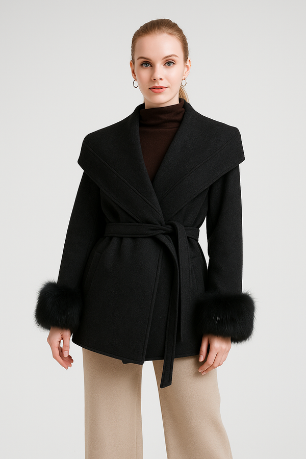 LA VESTE EN LAINE CACHEMIRE LARENA