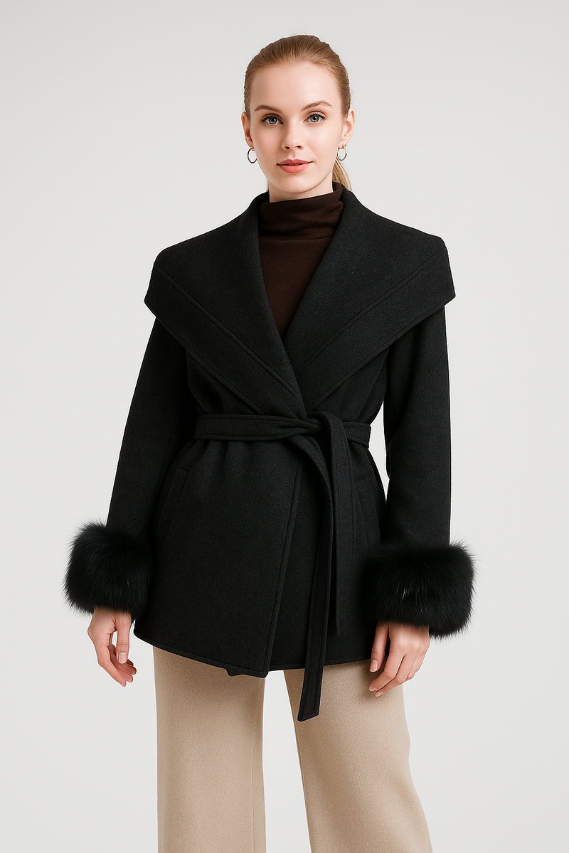 LA VESTE EN LAINE CACHEMIRE LARENA