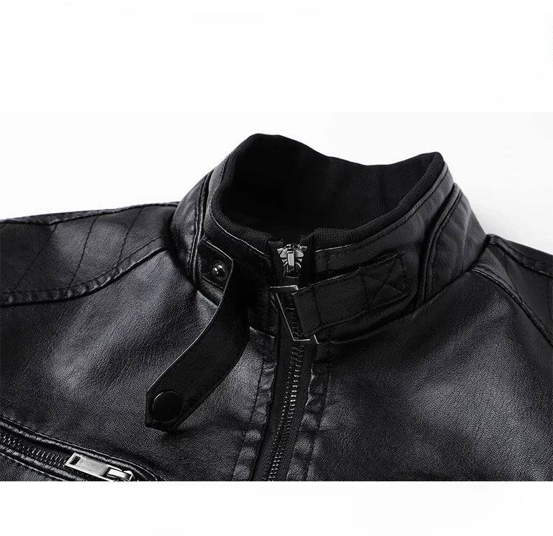 LA VESTE EN CUIR VINTAGE DRAEVEN
