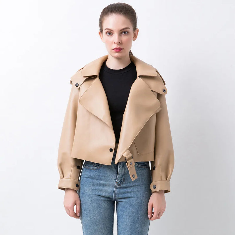 LA VESTE BOMBER EN CUIR VALENCIA