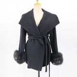 LA VESTE EN LAINE CACHEMIRE LARENA