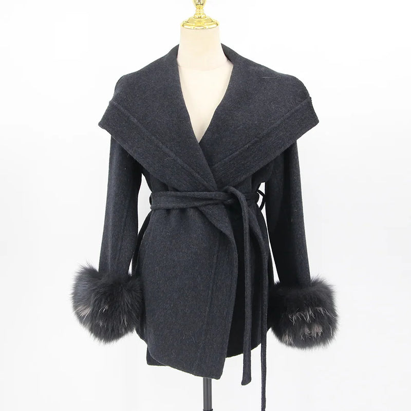 LA VESTE EN LAINE CACHEMIRE LARENA