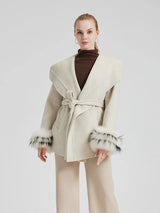 LA VESTE EN LAINE CACHEMIRE LARENA