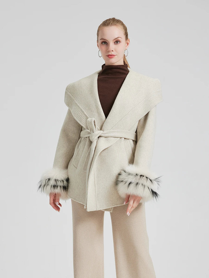LA VESTE EN LAINE CACHEMIRE LARENA