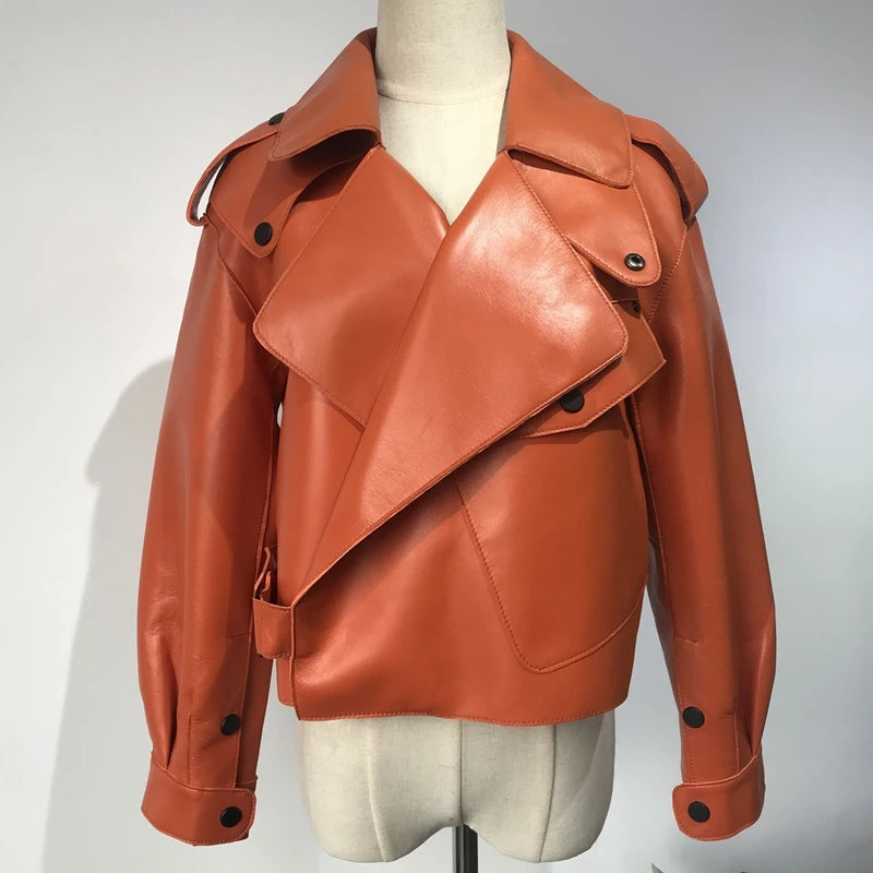LA VESTE BOMBER EN CUIR VALENCIA