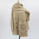 LE MANTEAU EN LAINE CACHEMIRE SEROVA