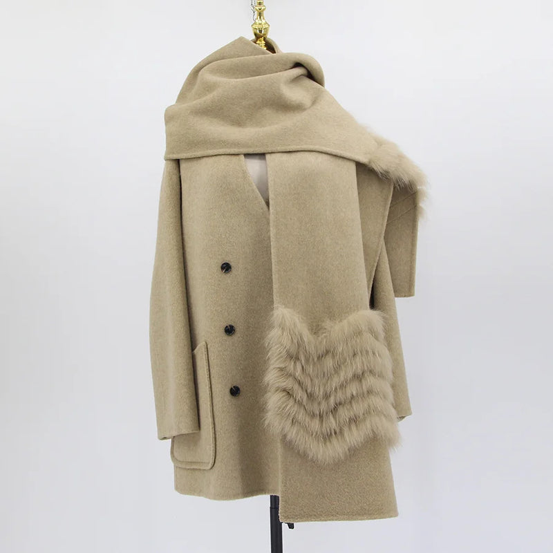 LE MANTEAU EN LAINE CACHEMIRE SEROVA