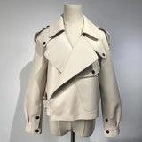 LA VESTE BOMBER EN CUIR VALENCIA